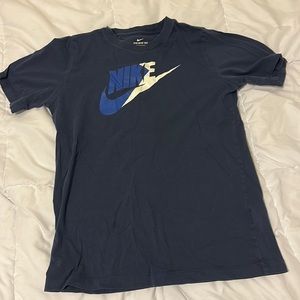 Navy blue Nike tee